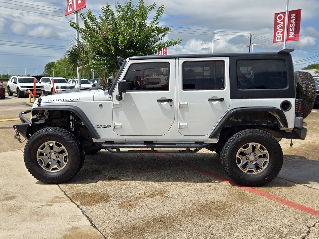 2016 Jeep Wrangler Unlimited Rubicon White at Legacy Ford