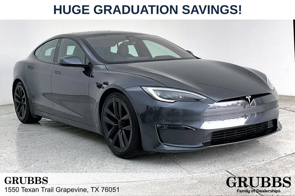Stealth Gray 2023 Tesla Model S Standard Range AWD Sedan All-Wheel Drive 1-Speed Automatic