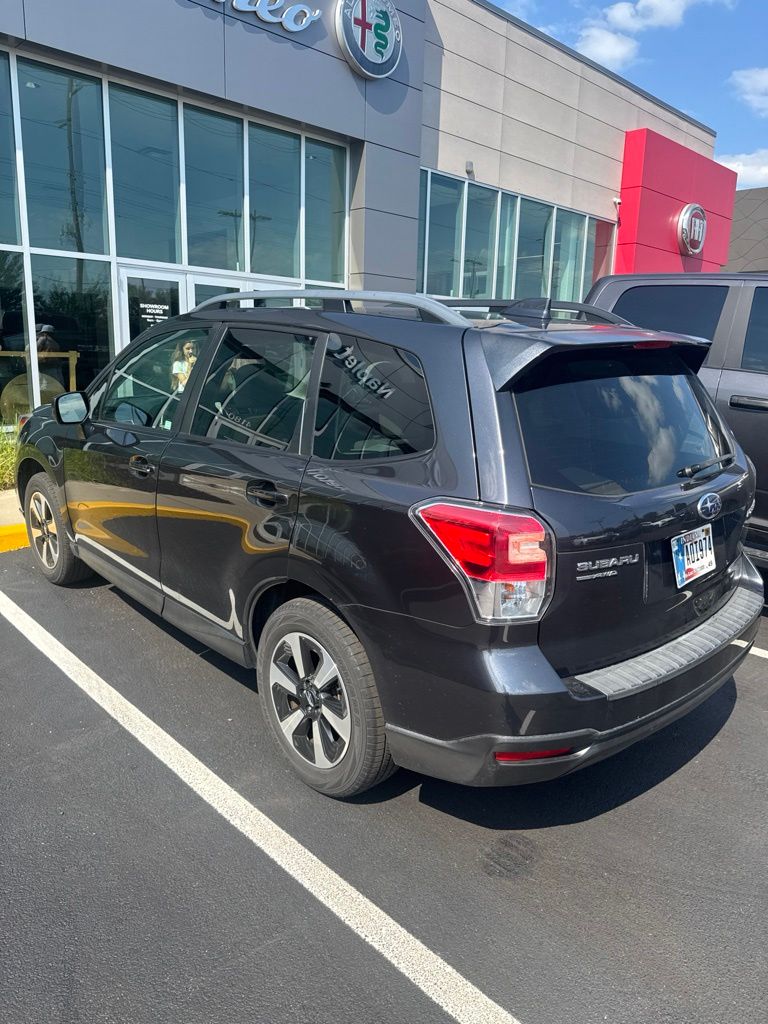 Dark Gray Metallic 2018 Subaru Forester SUV / Crossover All-Wheel Drive Continuously Variable Transmission