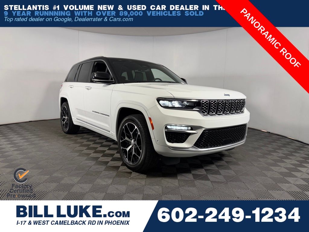 2022 Jeep Grand Cherokee 4xe Summit Reserve 4WD