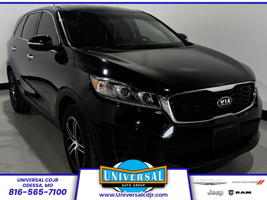 Ebony Black 2019 Kia Sorento L FWD SUV / Crossover Front-Wheel Drive 6-Speed Automatic