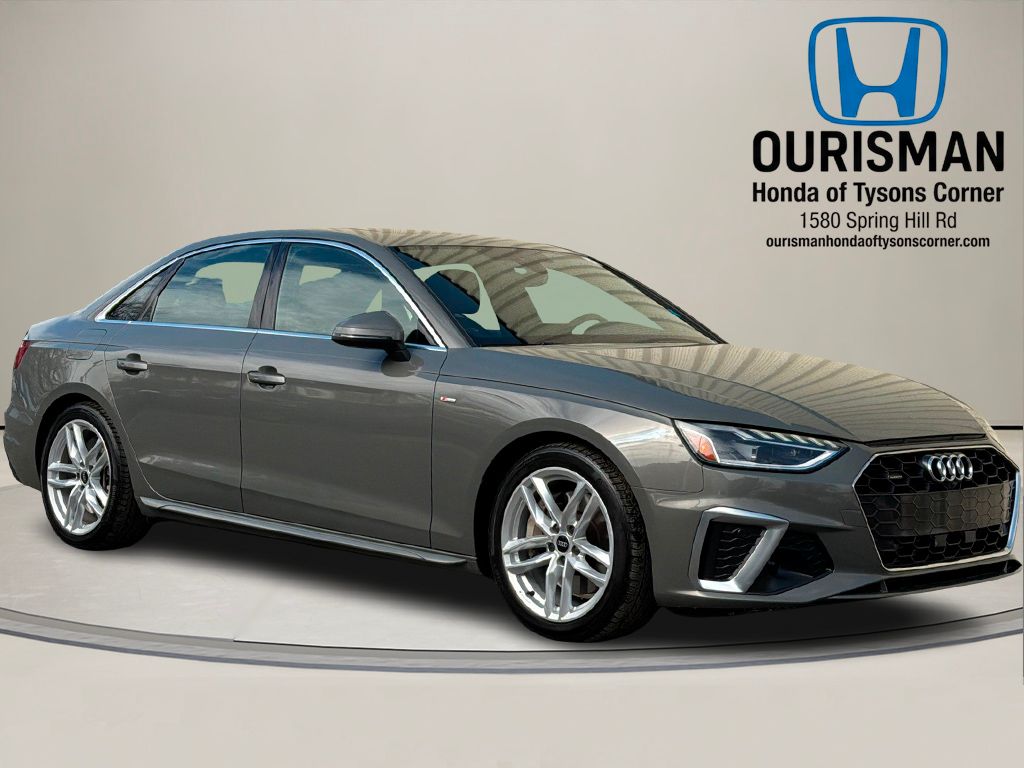 Gray 2024 Audi A4 quattro Premium Plus S Line 45 TFSI AWD Sedan All-Wheel Drive 7-Speed Automatic
