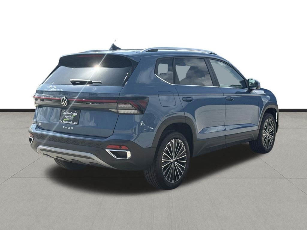 2026 Volkswagen Taos 1.5T SE Blue at DeMontrond Automotive Group