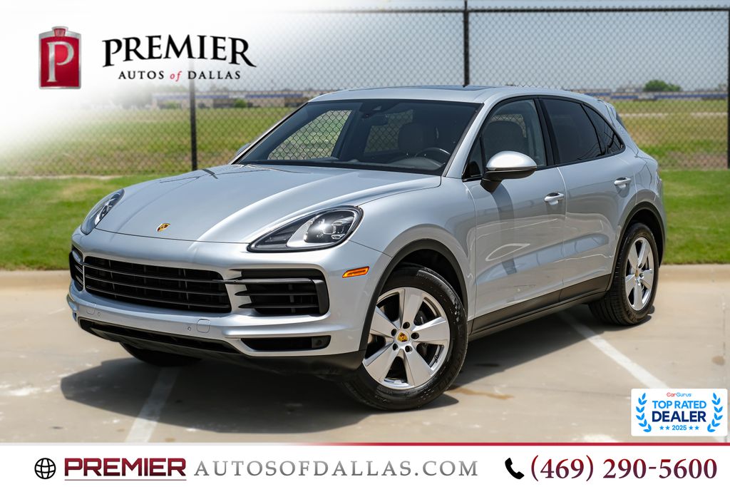 Dolomite Silver Metallic 2020 Porsche Cayenne SUV / Crossover All-Wheel Drive 8-Speed Automatic