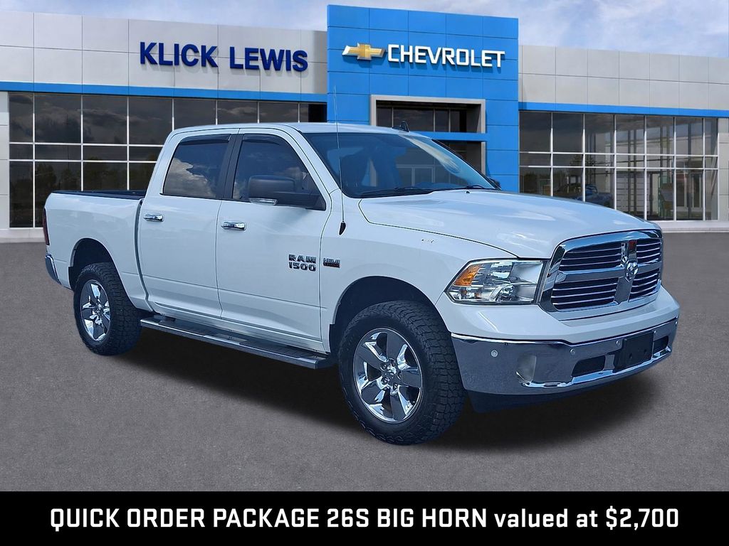 2017 Ram 1500 Big Horn White at Luther Ford