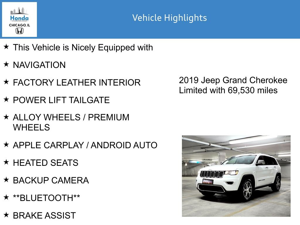 2019 Jeep Grand Cherokee Limited 7