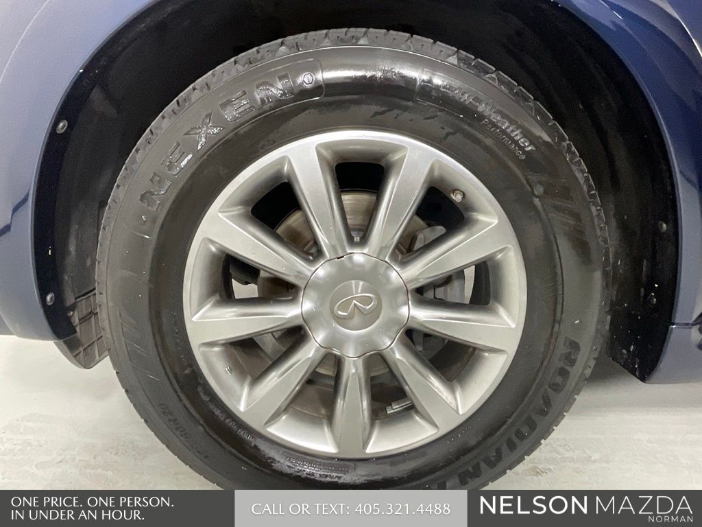 Used Blue 2015 INFINITI QX80 Base for Sale in Norman, OK