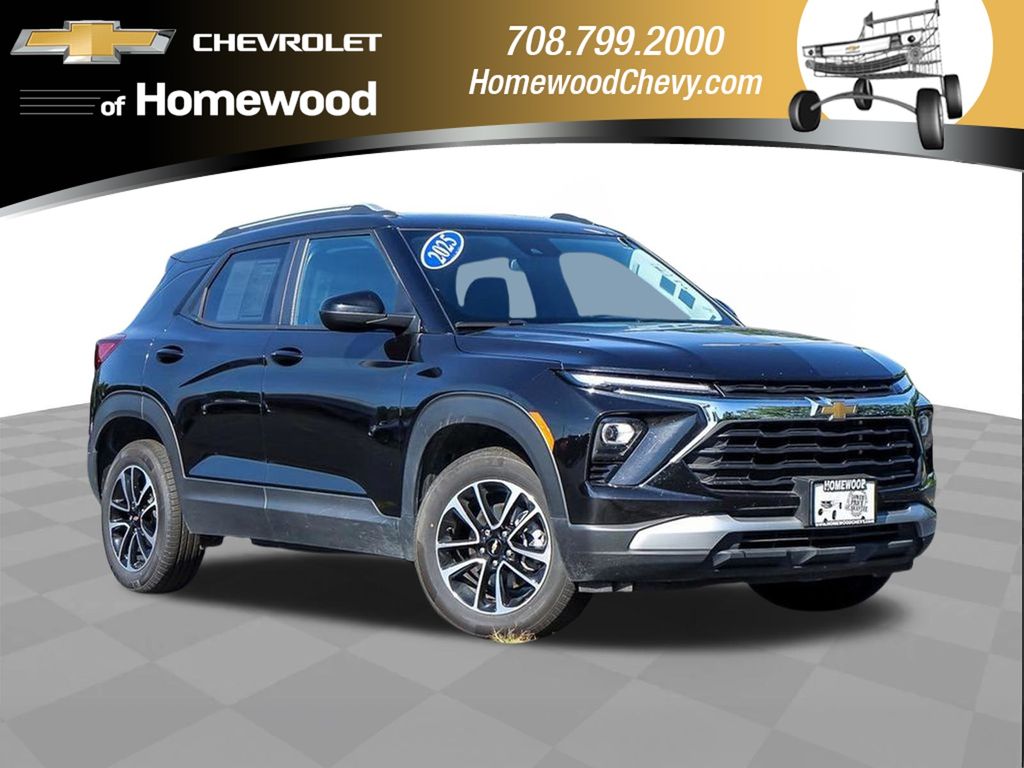 Mosaic Black Metallic 2025 Chevrolet Trailblazer SUV / Crossover Four-Wheel Drive 9-Speed Automatic
