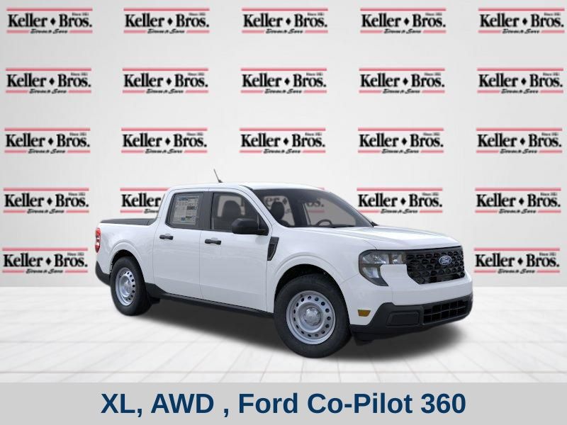 Oxford White 2026 Ford Maverick Pickup Truck All-Wheel Drive 8-Speed Automatic