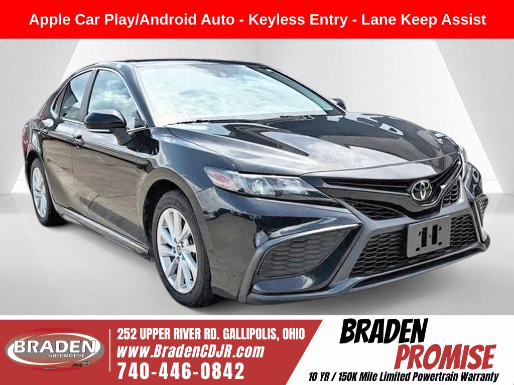 Black 2024 Toyota Camry Sedan Front-Wheel Drive 8-Speed Automatic