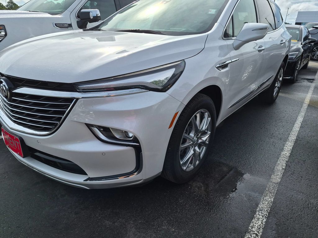 White Frost Tricoat 2023 Buick Enclave SUV / Crossover Four-Wheel Drive 9-Speed Automatic