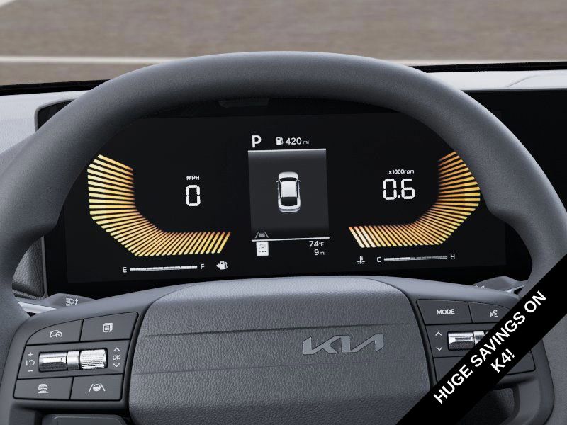 new 2025 Kia K4 car, priced at $19,588