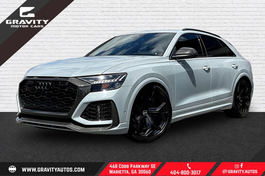 Blue 2022 Audi RS Q8 SUV / Crossover All-Wheel Drive 8-Speed Automatic