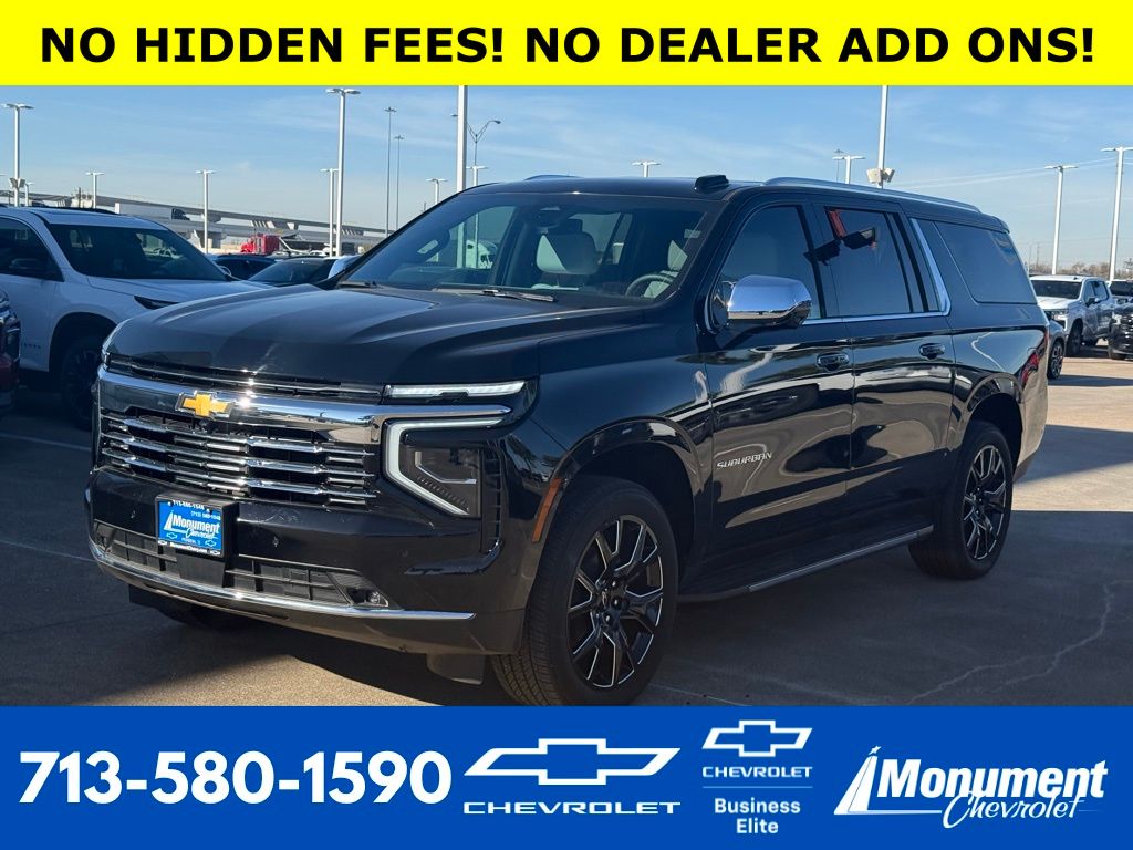 2025 Chevrolet Suburban Premier Black at Bayway Cadillac of The Woodlands
