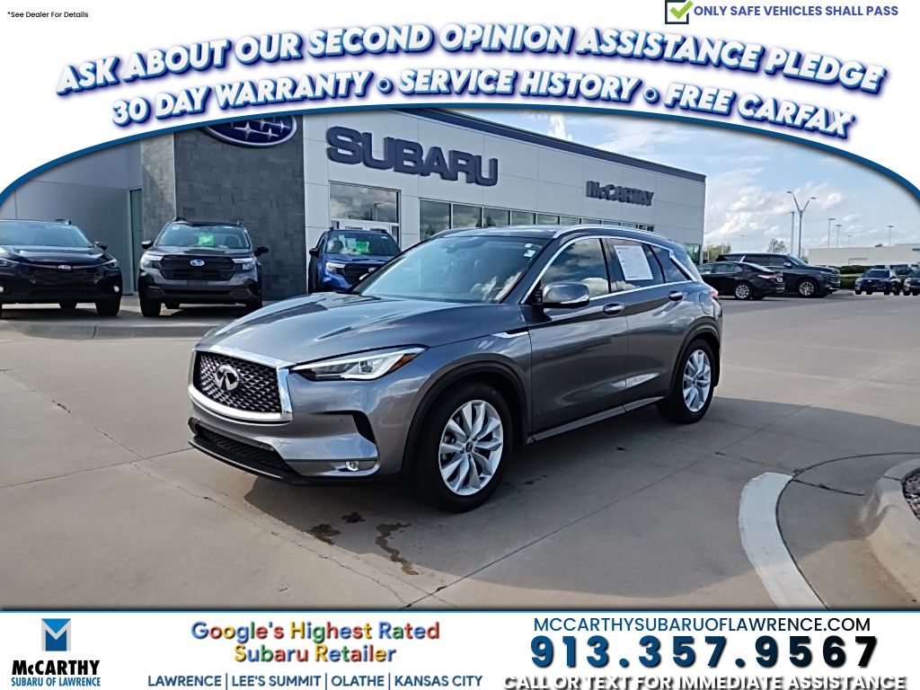 Gray (Graphite Shadow) 2019 INFINITI QX50 Essential AWD SUV / Crossover All-Wheel Drive Continuously Variable Transmission