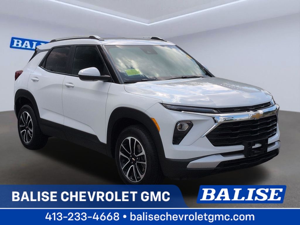 Summit White 2024 Chevrolet Trailblazer SUV / Crossover Four-Wheel Drive 9-Speed Automatic