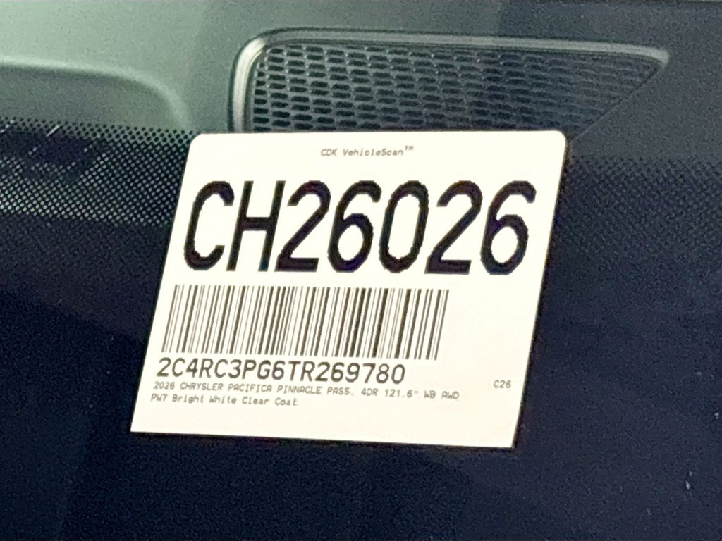 2026 Chrysler Pacifica Pinnacle