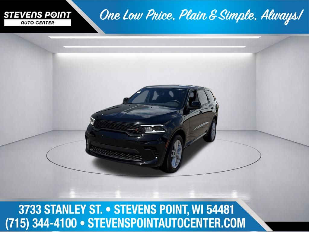 DB Black Clearcoat 2026 Dodge Durango GT AWD SUV / Crossover All-Wheel Drive 8-Speed Automatic
