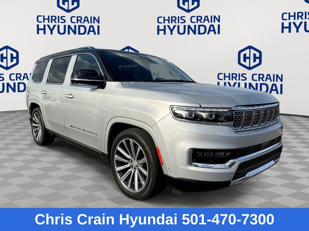 Silver Zynith 2023 Jeep Grand Wagoneer Series II 4WD SUV / Crossover Four-Wheel Drive 8-Speed Automatic