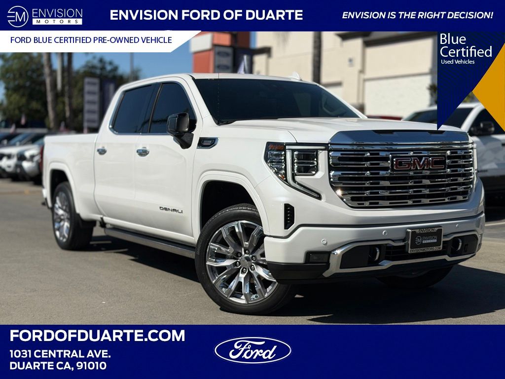 White Frost 2024 GMC Sierra 1500 Pickup Truck Four-Wheel Drive Automatic