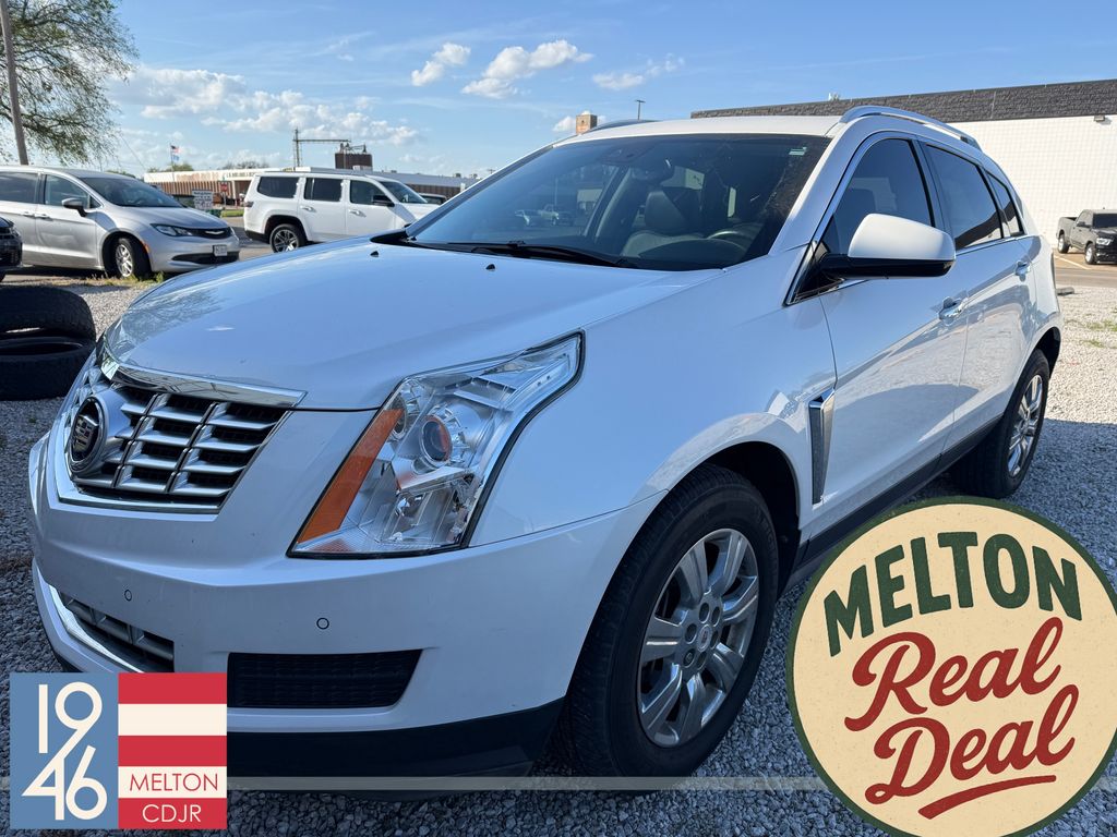 Gray (Platinum Ice Tricoat) 2016 Cadillac SRX Luxury FWD SUV / Crossover Front-Wheel Drive 6-Speed Automatic