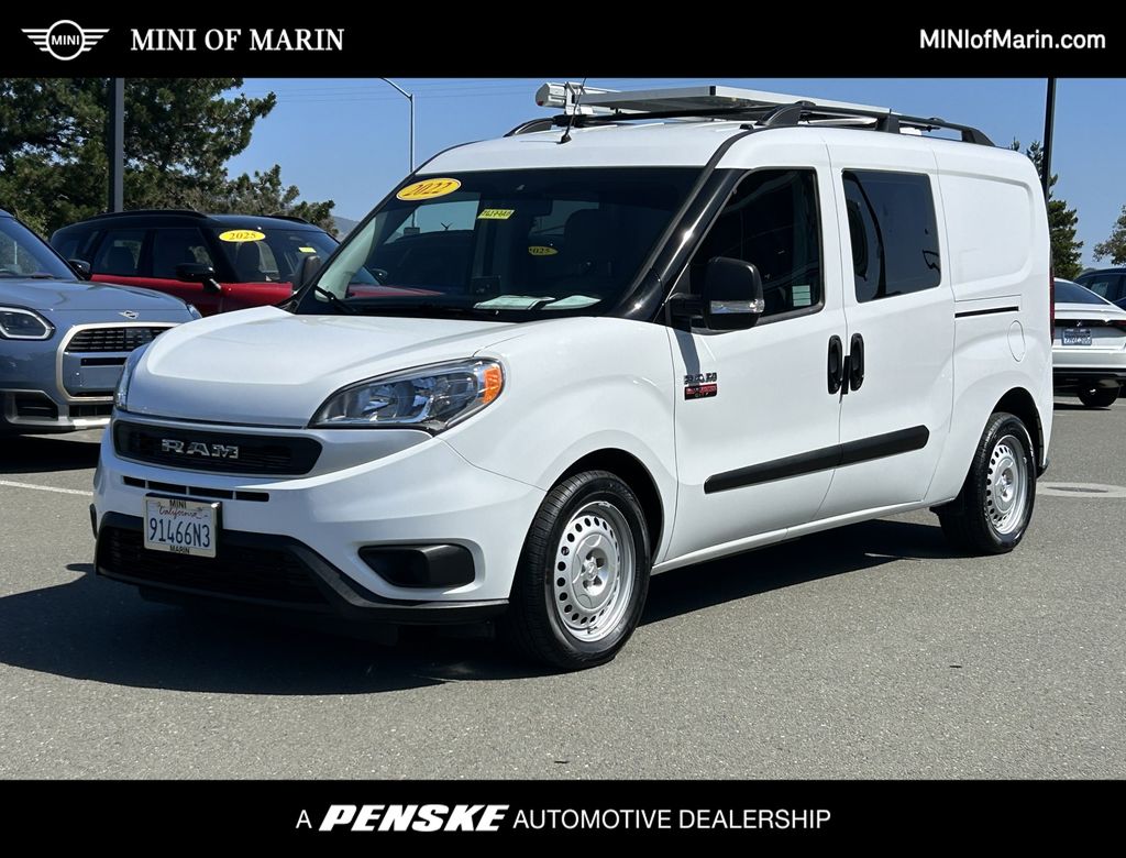 Bright White 2022 RAM ProMaster City Passenger Wagon FWD Van Front-Wheel Drive 9-Speed Automatic