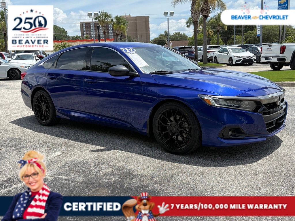 Used 2022 Honda Accord Sedan