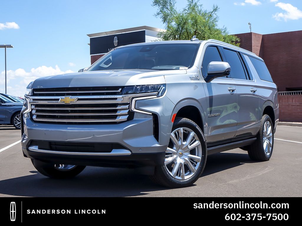 Sterling Gray Metallic 2024 Chevrolet Suburban SUV / Crossover Four-Wheel Drive