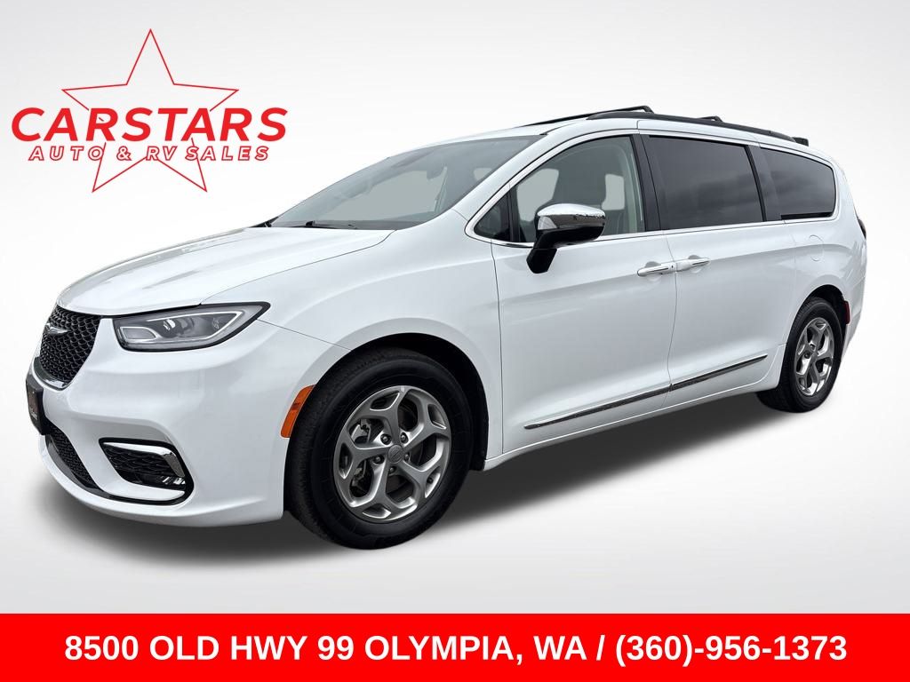 2023 Bright White Clearcoat Chrysler Pacifica Limited Van