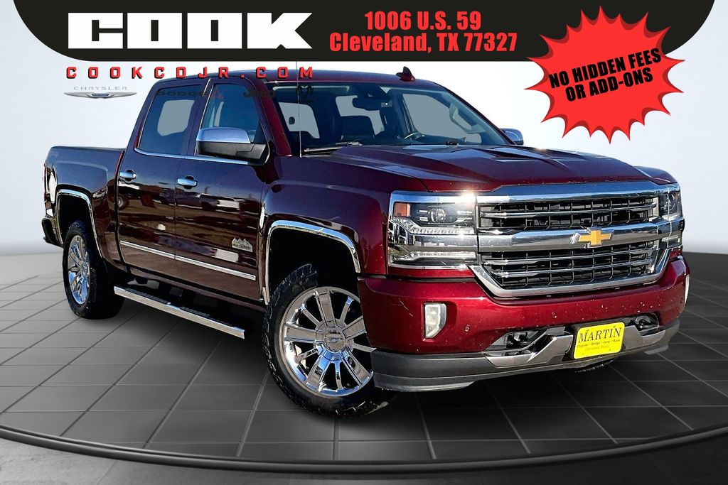 2017 Chevrolet Silverado 1500 High Country Red at Traditions Chevrolet