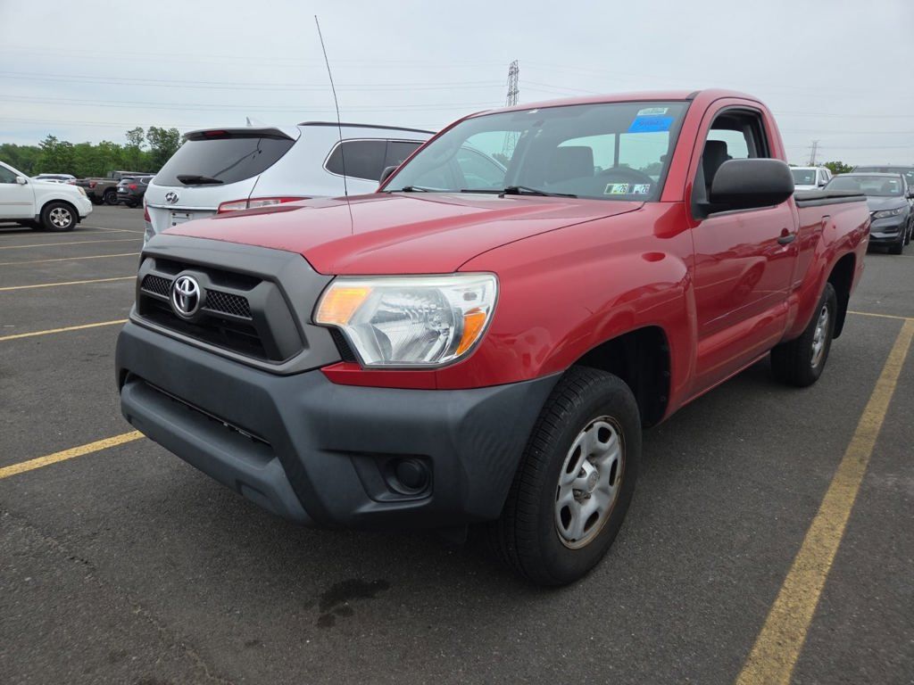 Barcelona Red Metallic 2014 Toyota Tacoma Regular Cab SB Pickup Truck 4X2 4-Speed Automatic
