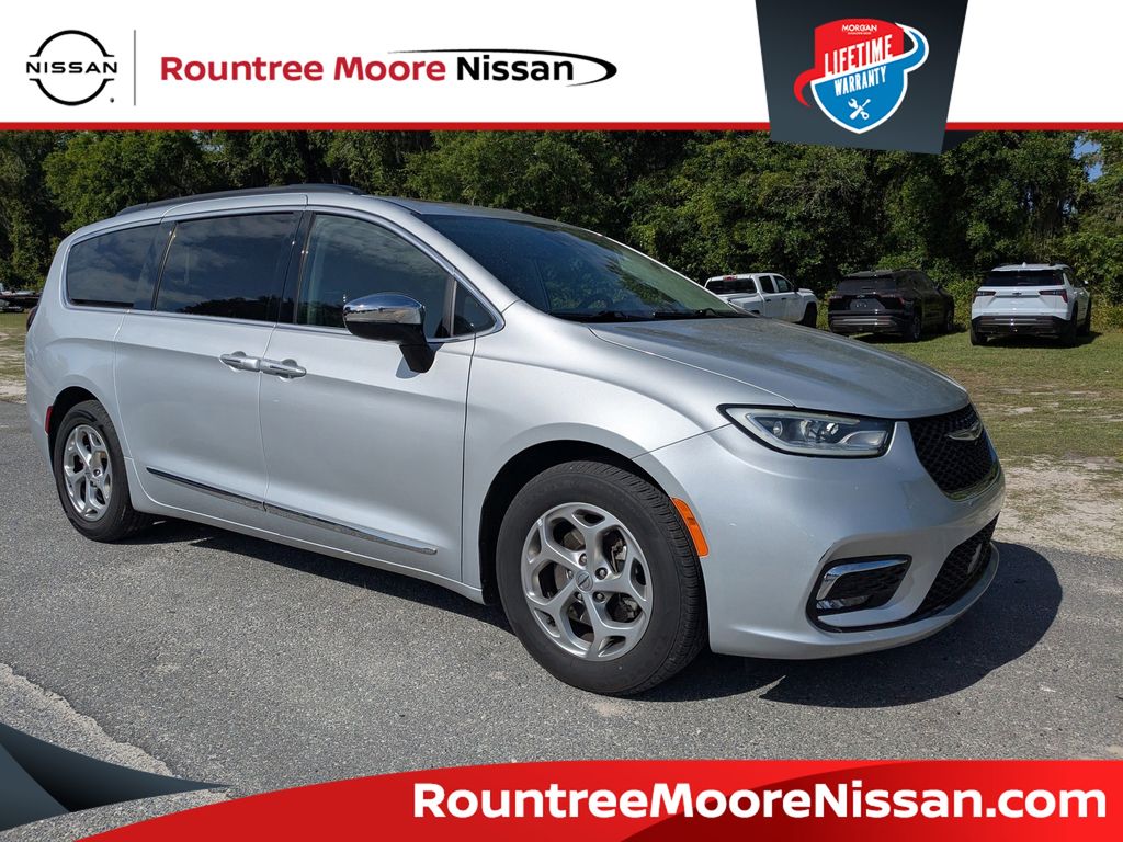 Silver Mist Clearcoat 2023 Chrysler Pacifica Limited FWD Minivan Front-Wheel Drive 9-Speed Automatic