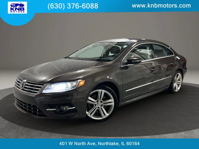 Brown Metallic 2014 Volkswagen CC 2.0T R-Line FWD Sedan Front-Wheel Drive 6-Speed Dual Clutch