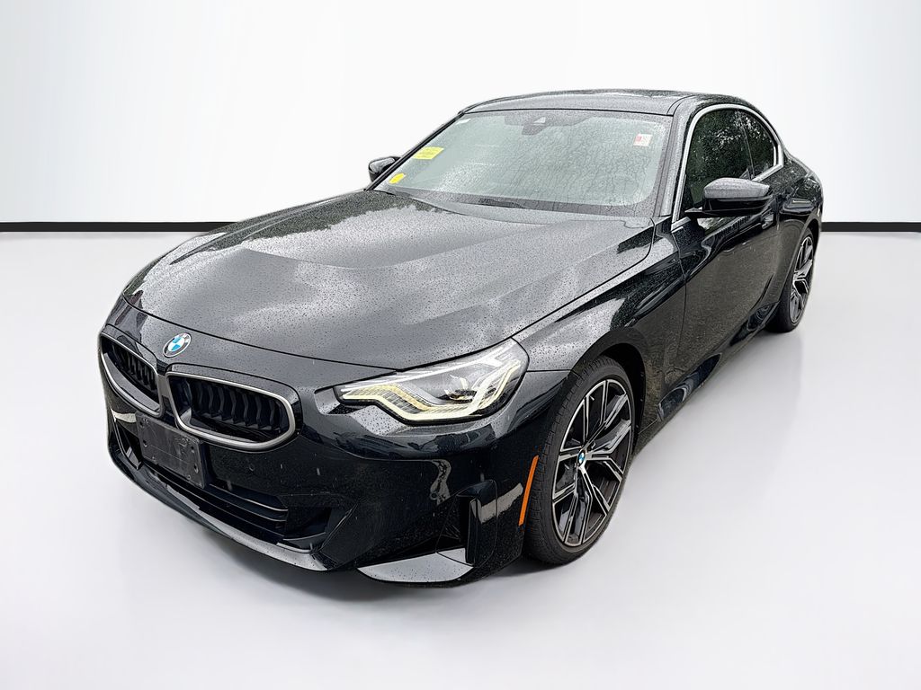 Black Sapphire Metallic 2023 BMW 2 Series Coupe All-Wheel Drive 8-Speed Automatic