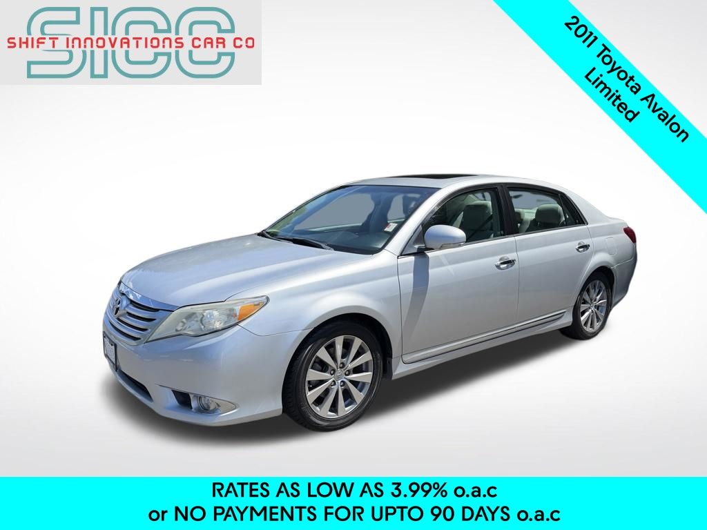 Classic Silver Metallic 2011 Toyota Avalon Limited Sedan Front-Wheel Drive 6-Speed Automatic