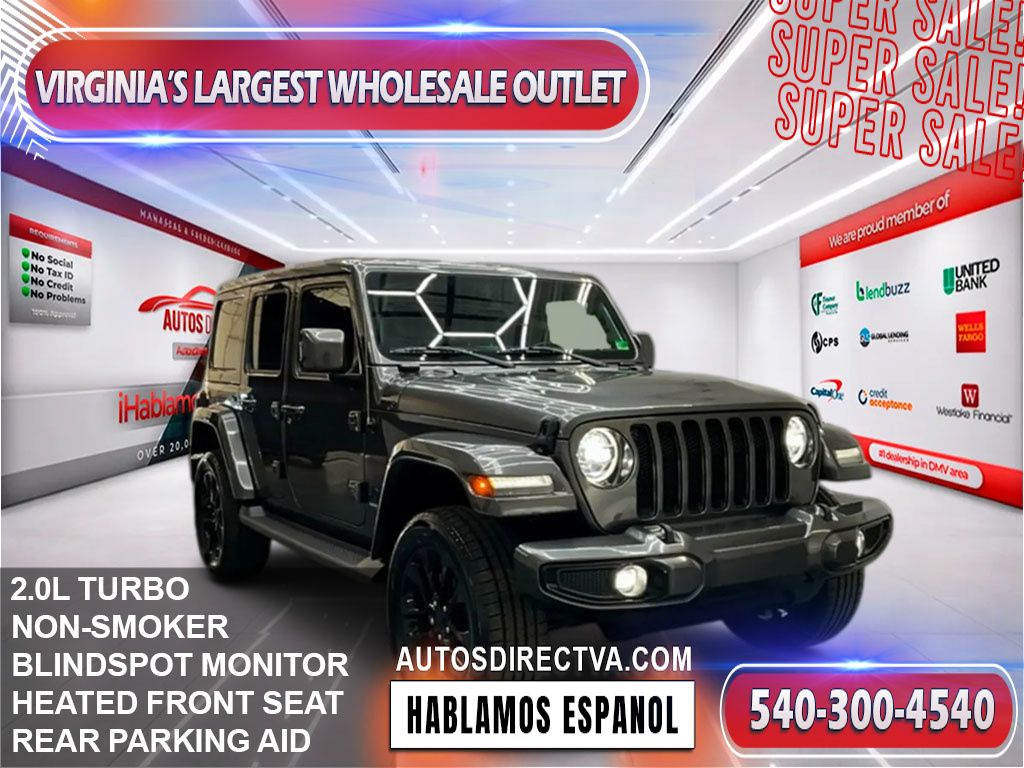 Gray (Granite Crystal Metallic Clearcoat) 2021 Jeep Wrangler SUV / Crossover 8-Speed Automatic