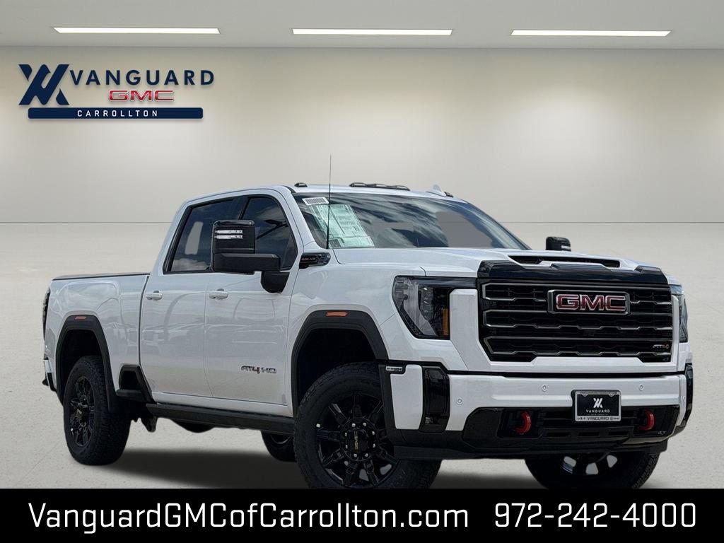 Summit White 2026 GMC Sierra 2500HD Pickup Truck Four-Wheel Drive Automatic