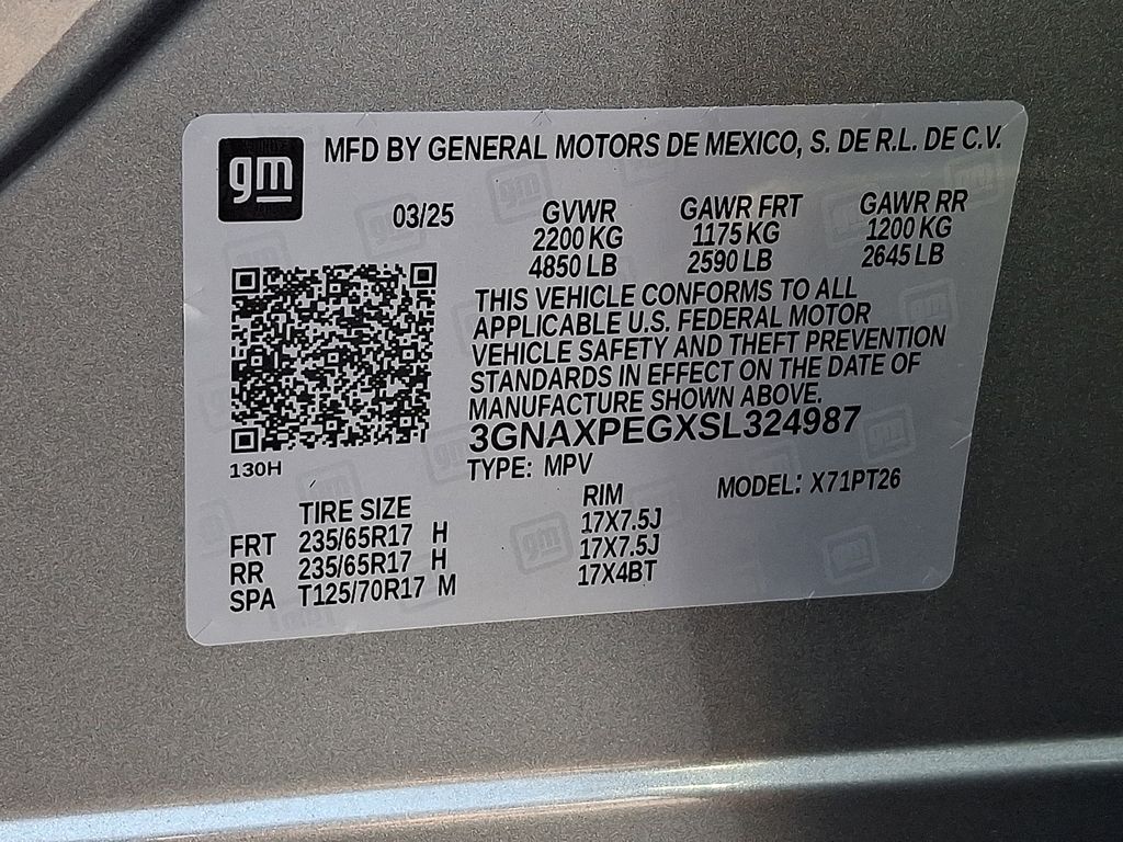 2025 Chevrolet Equinox LT Gray at Sutliff Volkswagen