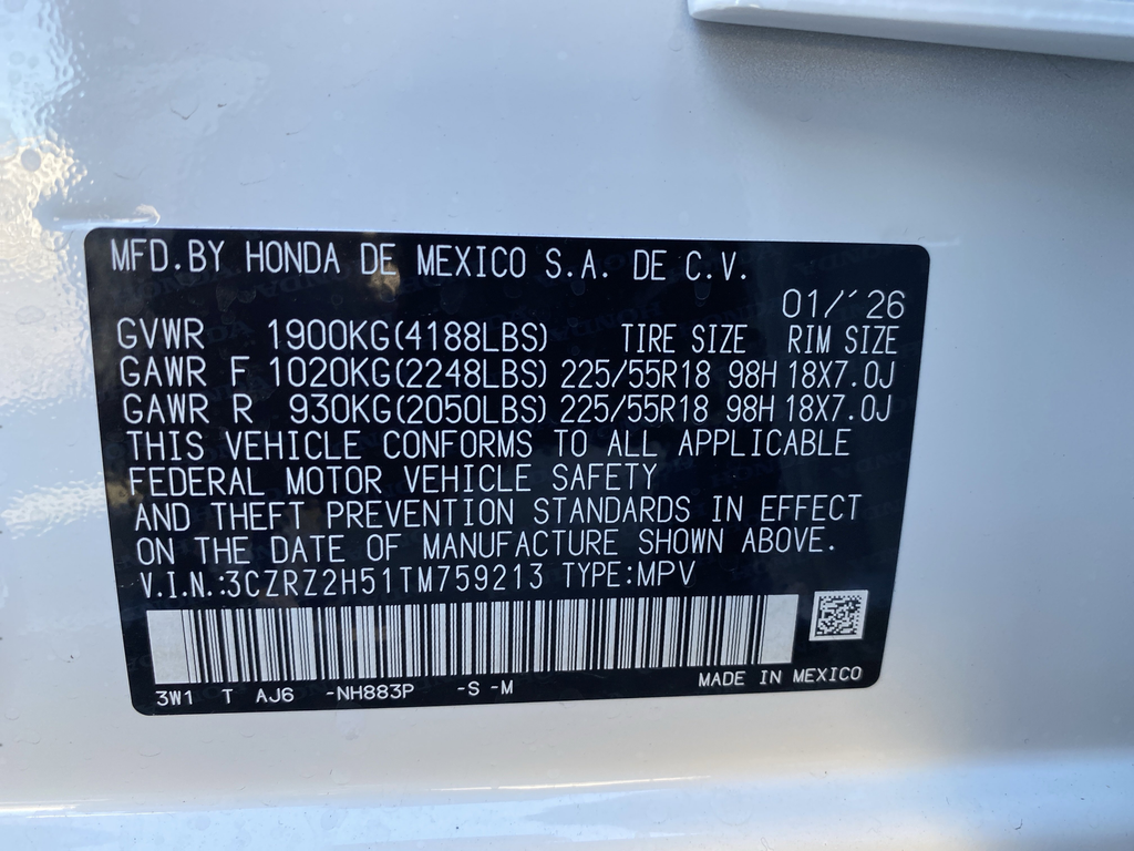 New 2026 Platinum White Pearl Honda Sport image 35