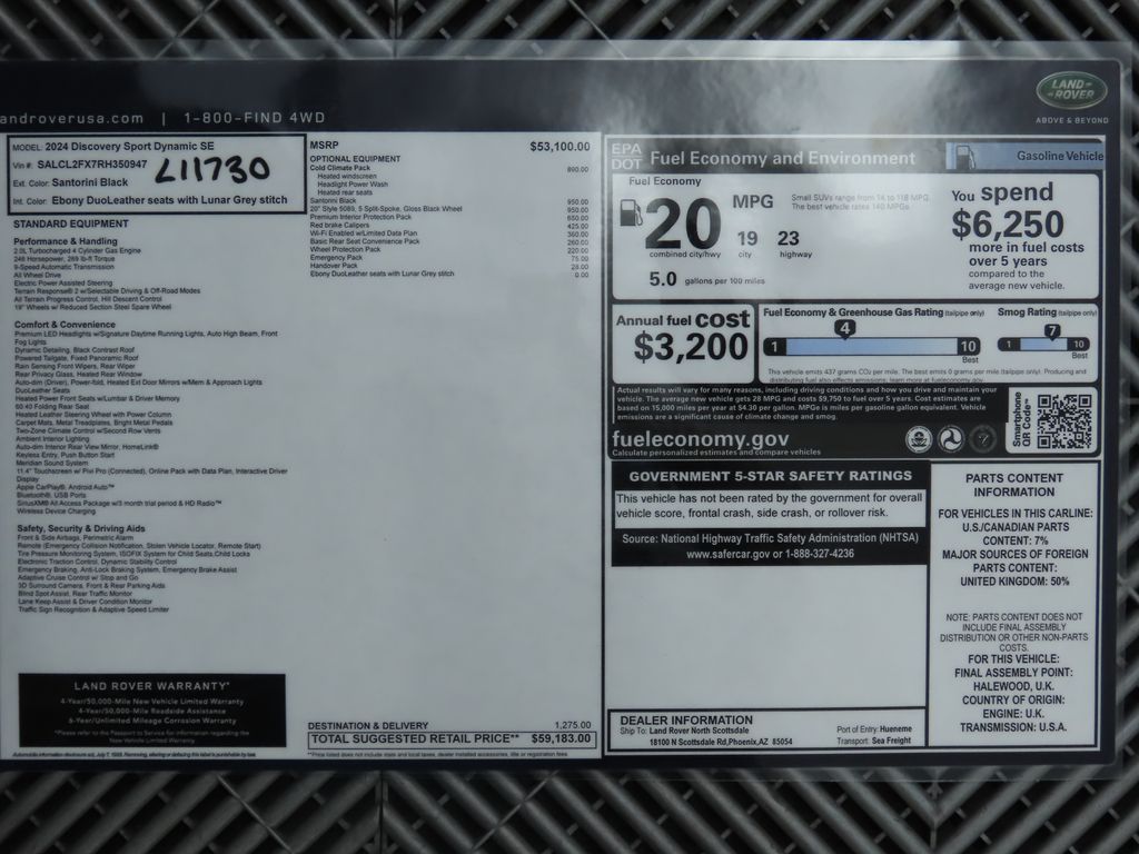 Thumbnail: 2024 Land Rover Discovery Sport - 9