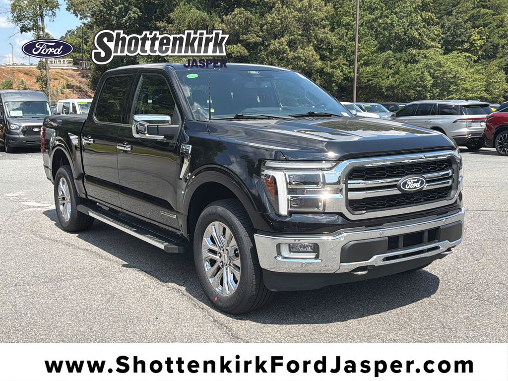 Agate Black Metallic 2024 Ford F-150 Pickup Truck Four-Wheel Drive Automatic