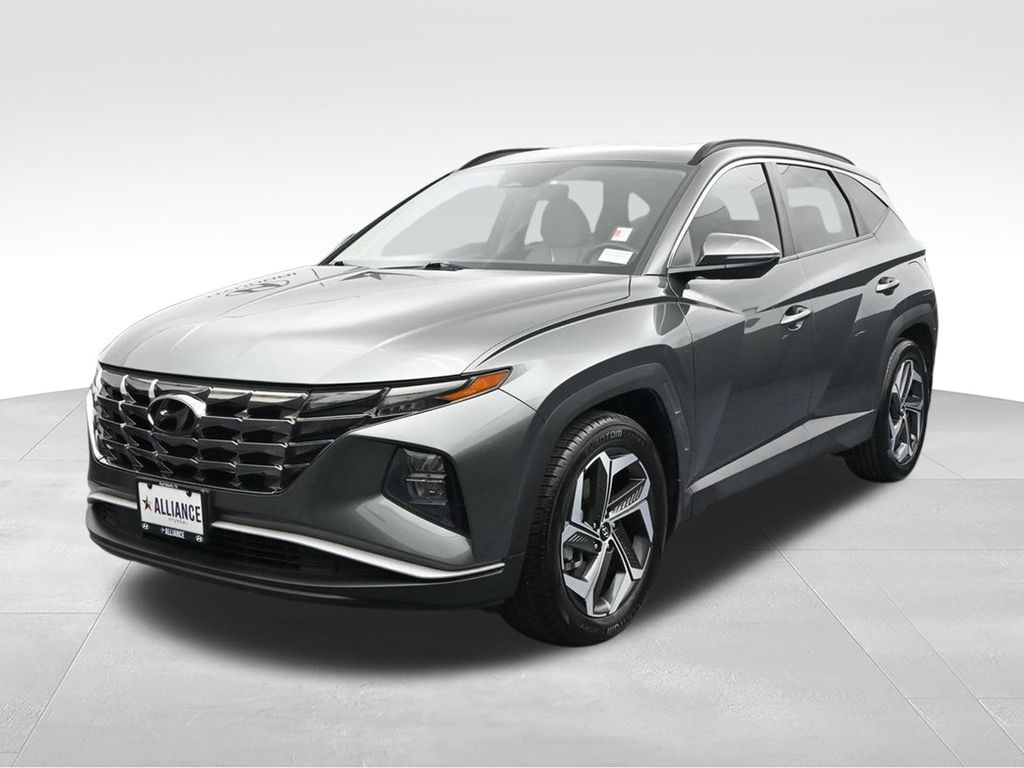 Amazon Gray 2022 Hyundai Tucson SUV / Crossover Front-Wheel Drive 8-Speed Automatic
