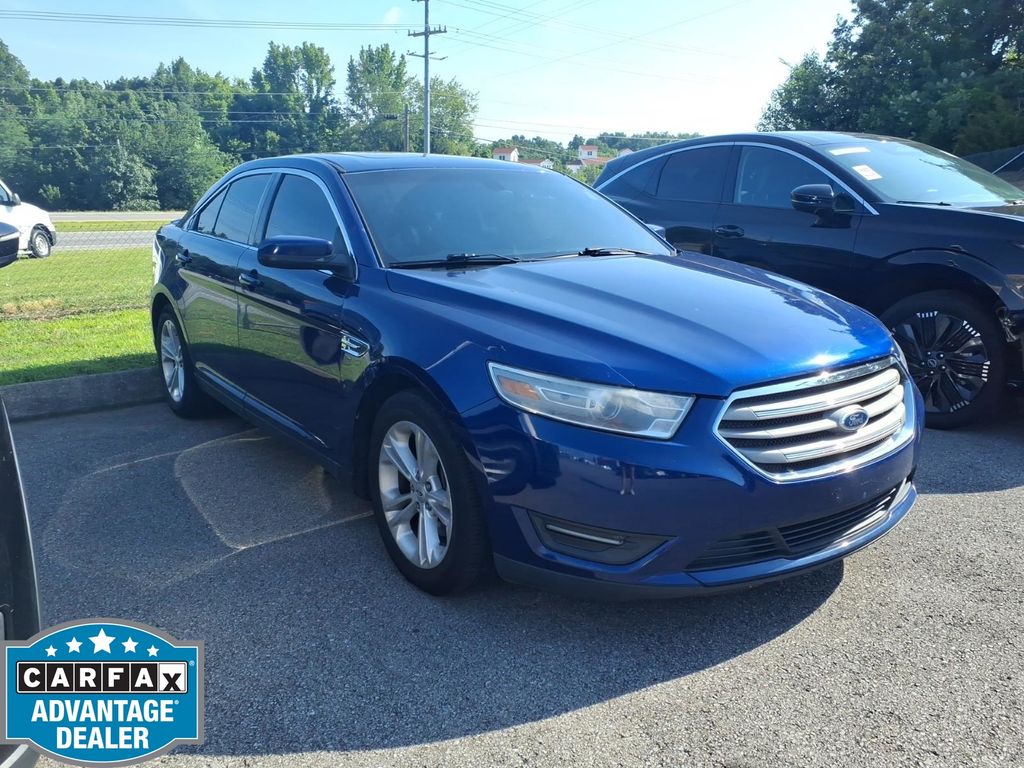 Blue 2013 Ford Taurus Sedan Front-Wheel Drive 6-Speed Automatic