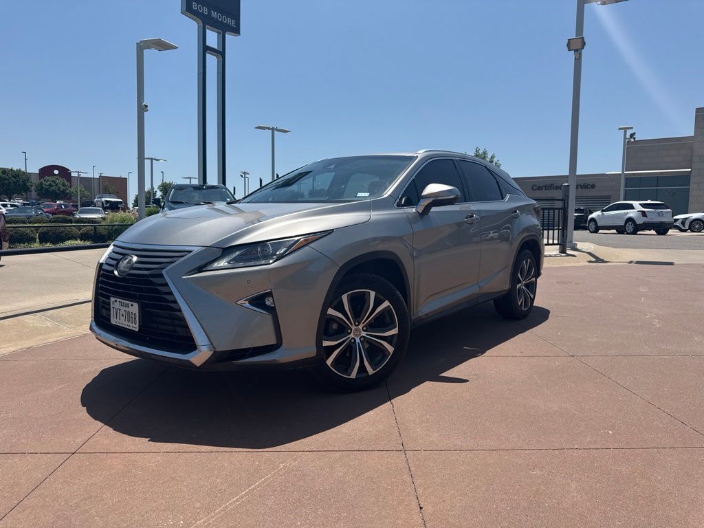 Silver 2017 Lexus RX SUV / Crossover Front-Wheel Drive 8-Speed Automatic