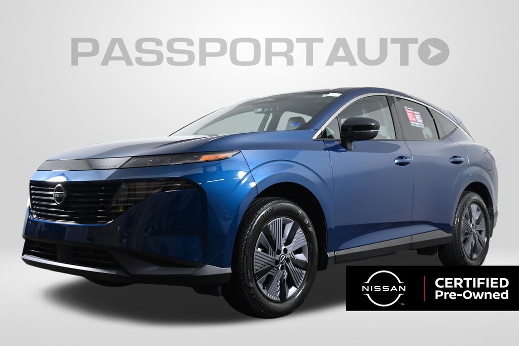 Aurora Blue Pearl Metallic 2025 Nissan Murano SUV / Crossover All-Wheel Drive Automatic