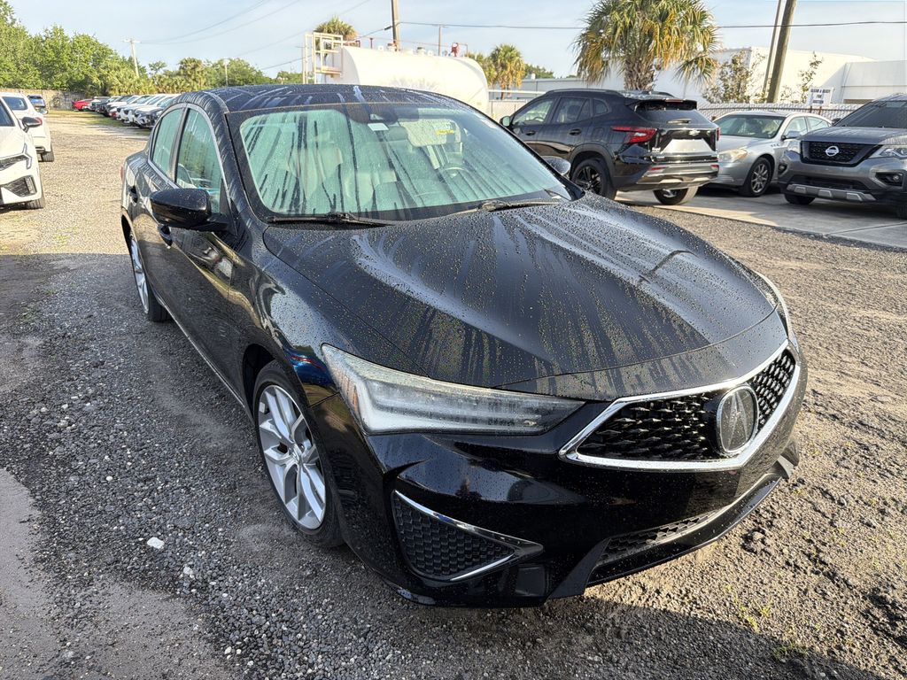 Black 2019 Acura ILX FWD Sedan Front-Wheel Drive 8-Speed Dual Clutch