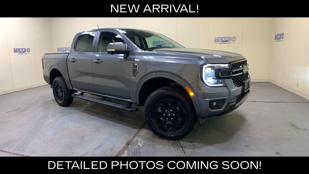 Gray Metallic 2025 Ford Ranger Pickup Truck Four-Wheel Drive Automatic