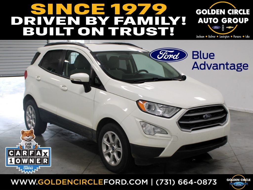 Diamond White 2019 Ford EcoSport SUV / Crossover Front-Wheel Drive 6-Speed Automatic