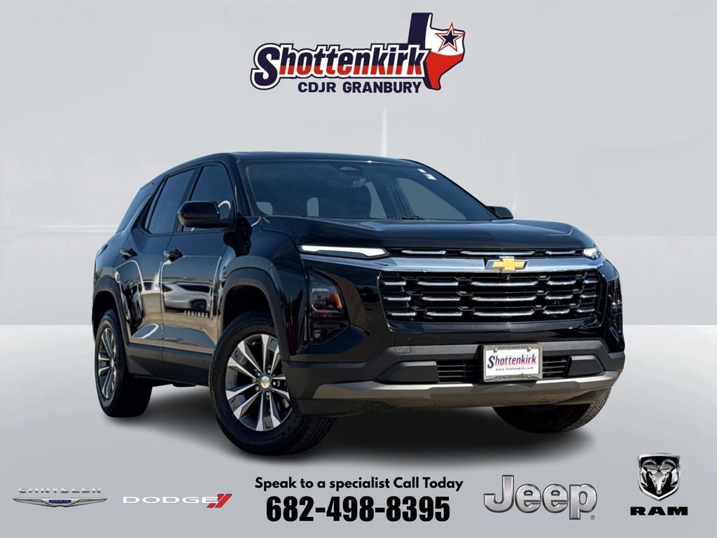 Mosaic Black Metallic 2025 Chevrolet Equinox SUV / Crossover Front-Wheel Drive Continuously Variable Transmission