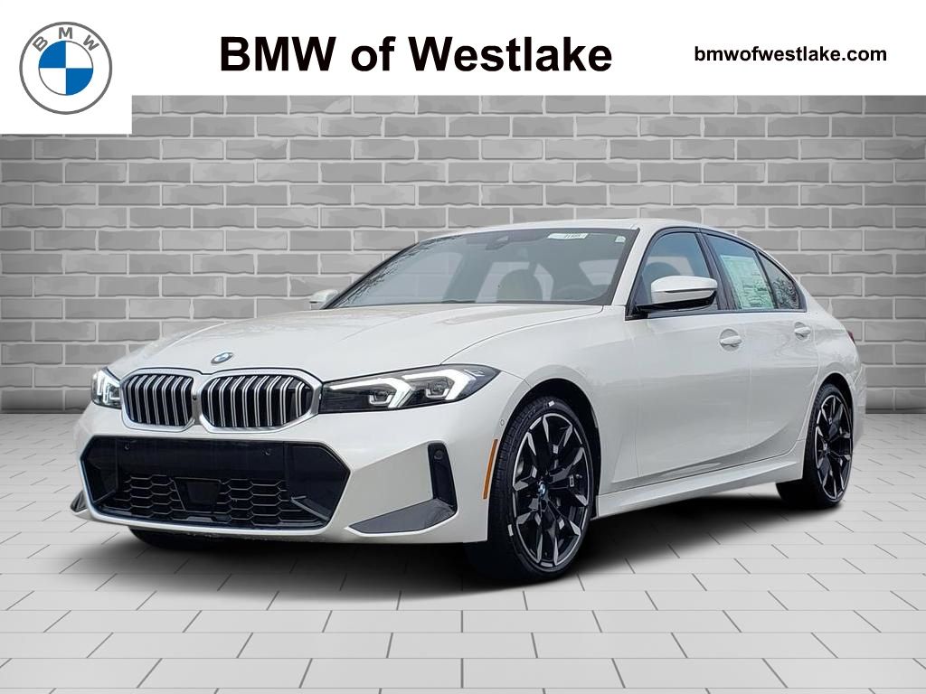 Mineral White Metallic 2026 BMW 3 Series Sedan All-Wheel Drive 8-Speed Automatic